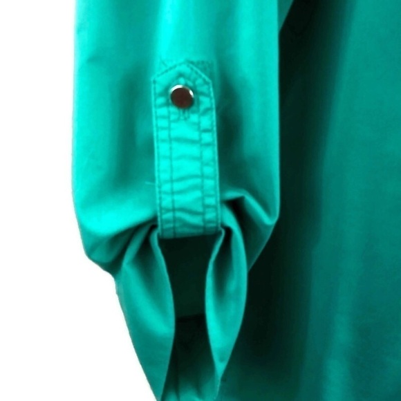 CHRISTOPHER & Banks Casual Button Down Shirt Top - Picture 5 of 8